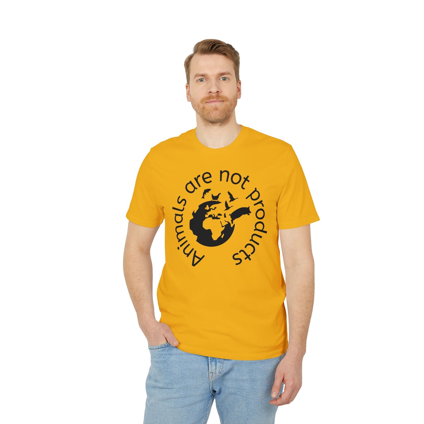 Animals Are Not Products with Logo - T-shirt