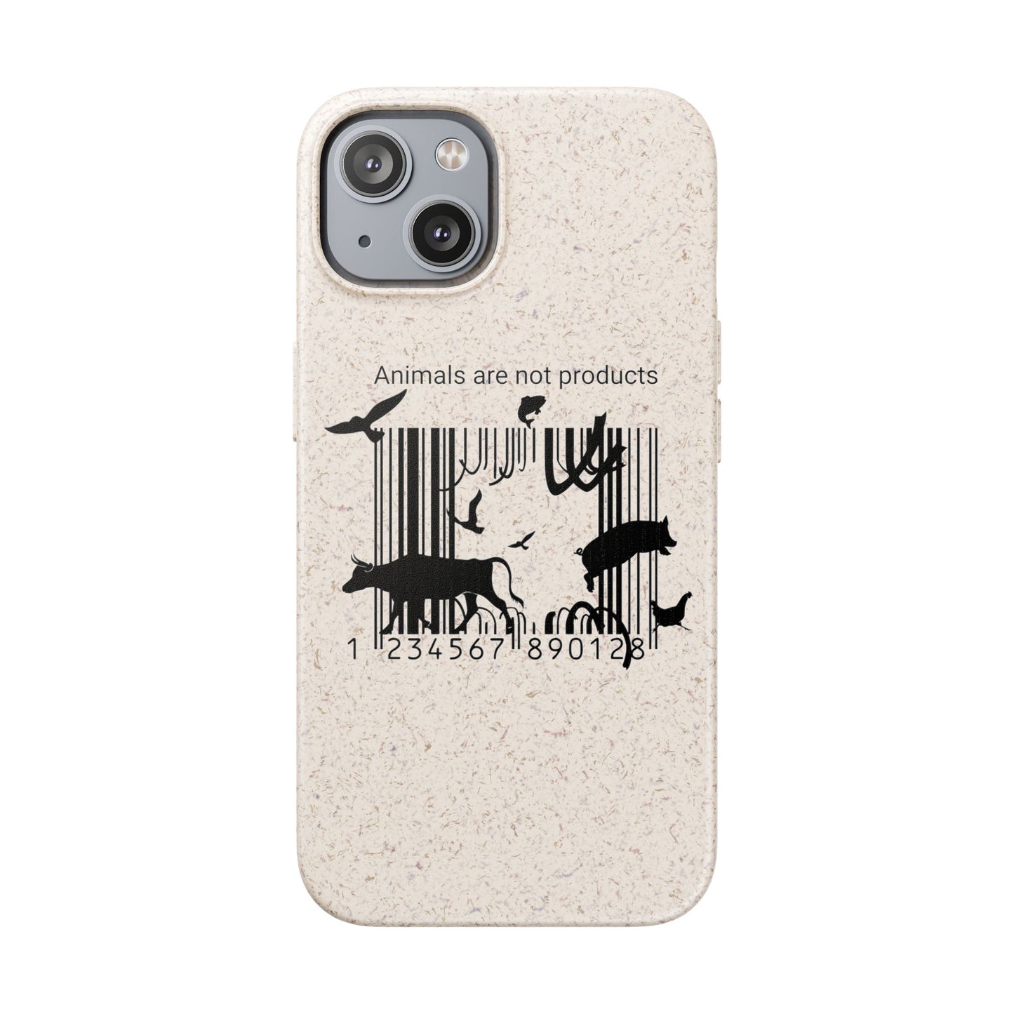 Eco-Friendly Biodegradable Phone Cases, Sustainable Accessories, Animal Rights Gift, Vegan Phone Cover, Nature Lover Case