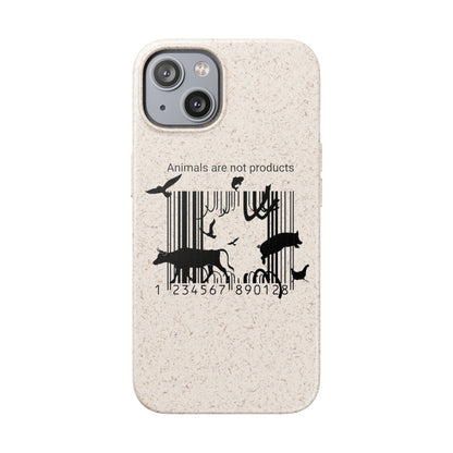Eco-Friendly Biodegradable Phone Cases, Sustainable Accessories, Animal Rights Gift, Vegan Phone Cover, Nature Lover Case