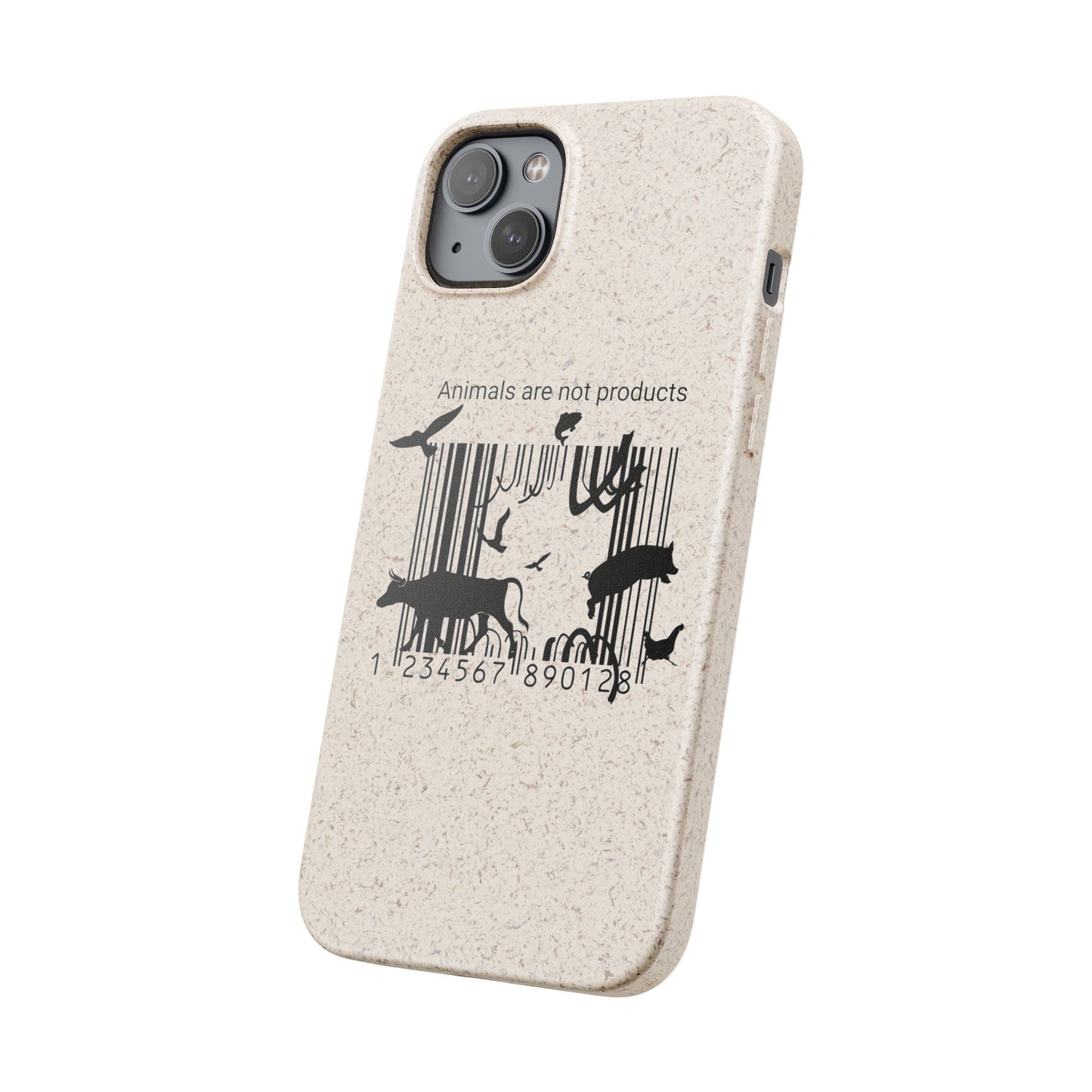 Eco-Friendly Biodegradable Phone Cases, Sustainable Accessories, Animal Rights Gift, Vegan Phone Cover, Nature Lover Case