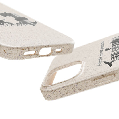 Eco-Friendly Biodegradable Phone Cases, Sustainable Accessories, Animal Rights Gift, Vegan Phone Cover, Nature Lover Case