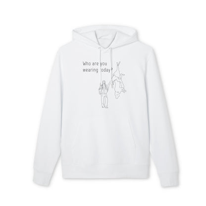 Who Are You Wearing Today? - Unisex Hoodie - Animal Skin Leather Industry - Cow Skin to Leather Jacket