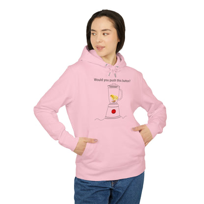 Would you push the button? - Unisex Hoodie - Against egg industry