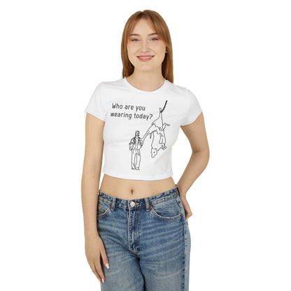 Who are you wearing today? - Crop Tee - Against leather industry - cow skin to leather jacket