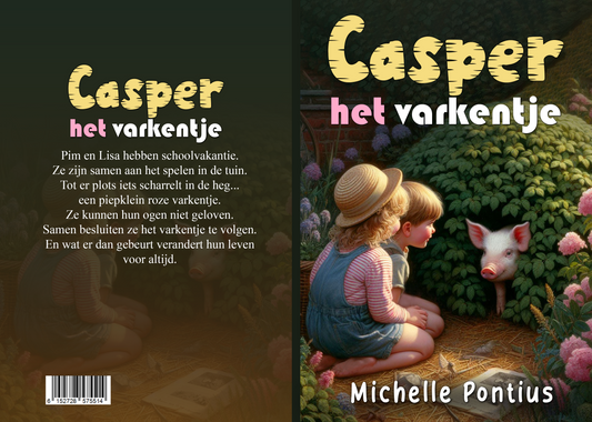 Kinderboek Casper het Varkentje - Nederlands